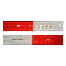 Kit 10 Adesivo Refletivo 30cm X 5cm - 3m