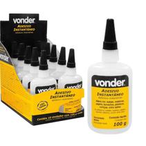 Kit 10 Adesivos Cola 100g Madeira/metais/papel/borrachas Vonde Kit 10 Adesivos Cola 100g Madeira/metais/papel/borrachas Vonde