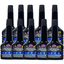 Kit 10 Aditivos para Combustível STP Fuel Injector Cleaner - 200ml - Trata até 50 Litros - Limpa Injetores - STP-2075BR Kit 10 Aditivos para Combustível STP Fuel Injector Cleaner - 200ml - Trata até 50 Litros - Limpa Injetores - STP-2075BR