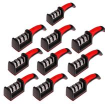 Kit 10 Afiador De Facas Inox Amolador Tesoura Atacado Barato