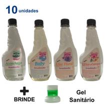Kit 10 Água de Passar Roupa Facilitador Aromatizador Água Cheiro 500ml Refil Senalândia - Envio Já Kit 10 Água de Passar Roupa Facilitador Aromatizador Água Cheiro 500ml Refil Senalândia - Envio Já