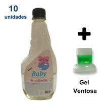 Kit 10 Água de Passar Roupa Tecido Refil Baby 500ml Facilitador Para Passar da Senalândia - Envio Já