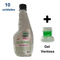 Kit 10 Água para Tecido Refil Aconchego 500ml Facilitador Para Passar Roupa da Senalândia - Envio Já