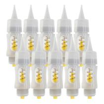 Kit 10 Agulhas GR Colors Click 1 Ponta Regular 0.35mm