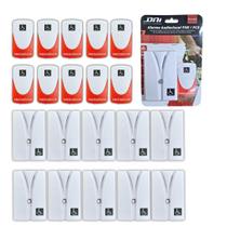 Kit 10 Alarme Campainha Banheiro Emergência Idoso Pcd S/ Fio