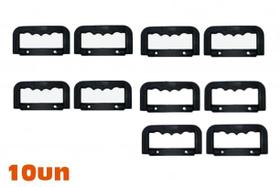 kit 10 alça externa articulada para caixa d som acústica bob