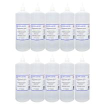 Kit 10 Álcool Isopropilico 1L - 99,8% Isopropanol Limpeza Eletrônica, Placas e Circuitos