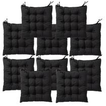 Kit 10 Almofadas Assento Sofá Cadeira Futton Design Liso Sofisticado Resistente