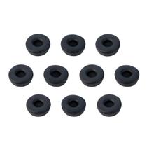 kit 10 Almofadas De Couro Jabra Evolve 20/30/40/65