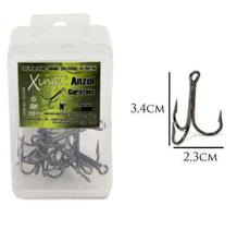 Kit 10 Anzol Garateia Lambada Xingu N1/0 (3,4cm X 2,3cm)