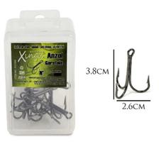 Kit 10 Anzol Garateia Lambada Xingu N2/0 (3,8cm X 2,6cm)