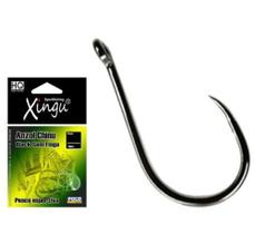 Kit 10 Anzol Pesca Sem Fisga Chinu Black N08 - Xingu