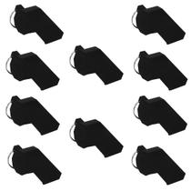 Kit 10 Apitos De Plástico Profissional Rythmoon