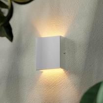 Kit 10 Arandela Mini Slim Moderna Efeito Interna Externa + Led 5w G9 Bivolt MF143 Branco Quente) Kit 10 Arandela Mini Slim Moderna Efeito Interna Externa + Led 5w G9 Bivolt MF143 Branco Quente)