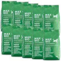 Kit 10 Areia para Gato Biodegradável Mandioca Max Bio 20kg Kit 10 Areia para Gato Biodegradável Mandioca Max Bio 20kg