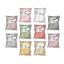 Kit 10 Argilas Varias Cores 200g Skincare