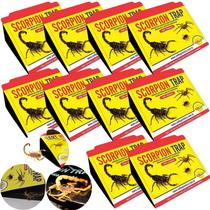 Kit 10 armadilha adesiva scorpion trap para escorpiões e insetos rasteiros