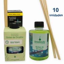 Kit 10 Aromatizador Ambiente de Gotas de Orvalho 280ml Difusor Vareta Senalândia - Envio Já Kit 10 Aromatizador Ambiente de Gotas de Orvalho 280ml Difusor Vareta Senalândia - Envio Já