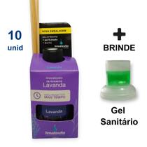 Kit 10 Aromatizador Ambiente Lavanda 280ml Difusor Aroma Vareta Cheiroso Senalândia Top - Envio Já Kit 10 Aromatizador Ambiente Lavanda 280ml Difusor Aroma Vareta Cheiroso Senalândia Top - Envio Já