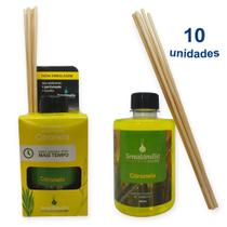 Kit 10 Aromatizador de Ambiente 280ml Difusor Citronela Senalândia - Envio Já Kit 10 Aromatizador de Ambiente 280ml Difusor Citronela Senalândia - Envio Já