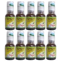 Kit 10 Aromatizante Bucal Própolis e Hortelã 30Ml - Essenza Kit 10 Aromatizante Bucal Própolis e Hortelã 30Ml - Essenza