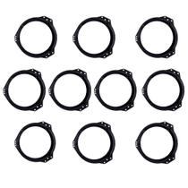 Kit 10 Aros Adaptador Gol Corsa Alto Falante 6 Polegadas Dianteiro