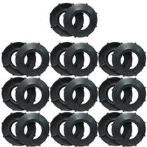 Kit 10 arruela / bucha pvc 5x2.1/2 preto Kit 10 arruela / bucha pvc 5x2.1/2 preto