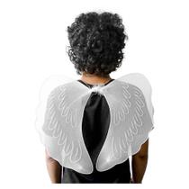 Kit 10 Asa de Anjo Branco/Preto com Glitter Para Carnaval Festa Fantasia Cosplay Kit 10 Asa de Anjo Branco/Preto com Glitter Para Carnaval Festa Fantasia Cosplay