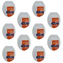 Kit 10 - Assento Sanitário Max Plena Branco Tigre