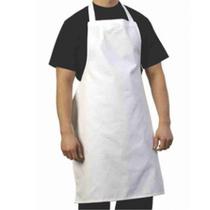 Kit 10 Aventais De Açougueiro Impermeável 96Cmx64Cm Branco Kit 10 Aventais De Açougueiro Impermeável 96Cmx64Cm Branco