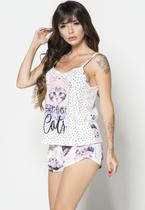 Kit 10 Baby Doll Vekyo Estampado Short Regata Pijama Linha Noite Alça Fina Malha PV Curto Kit 10 Baby Doll Vekyo Estampado Short Regata Pijama Linha Noite Alça Fina Malha PV Curto