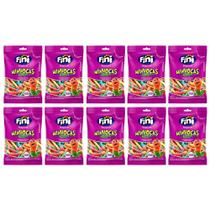 Kit 10 Bala Fini Minhoca Cítrica 90g Kit 10 Bala Fini Minhoca Cítrica 90g
