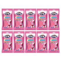 Kit 10 Bala Fini Tubes Tutti Frutti 80g Kit 10 Bala Fini Tubes Tutti Frutti 80g