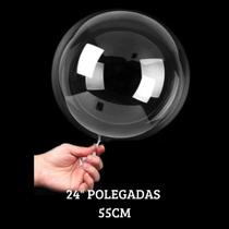 Kit 10 Balão Bubble Bolha Transparente 18 24 36 Polegadas