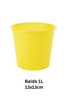 Kit 10 Balde pipoca festinha chá de bebê decoração 1 litro