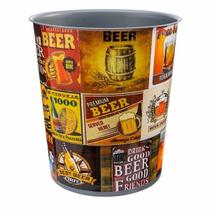 Kit 10 Baldes de Gelo Decorados Beer p/ Bebidas 7L Usual