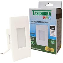 Kit 10 Balizador Parede Escada Led 2w 4x2 Branco Frio 6500k
