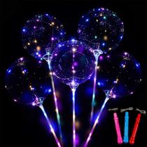 Kit 10 Balões Infláveis Iluminados Com LED Brilhantes E Pisca-pisca Decorações E Festas TB1272 - LWG