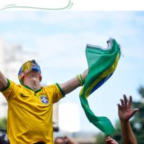 Kit 10 Bandeira Do Brasil 1,50x0,90mt - Poliéster Copa do Mundo