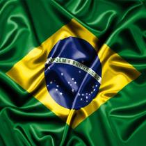 Kit 10 Bandeira Do Brasil Importada 150x90cm Pátria Amada Brasil
