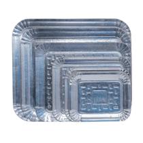 Kit 10 bandeja laminada bolo numero 3 22x27cm