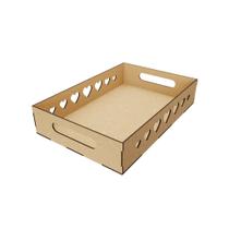 Kit 10 Bandejas Mdf 20x30 - Mdf
