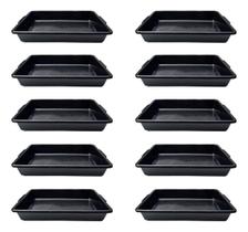 Kit 10 bandejas topa tudo preto Kit 10 bandejas topa tudo preto