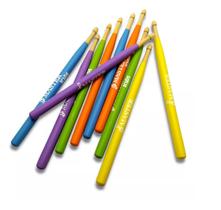 Kit 10 Baquetas Infantil Master Kids Colors Liverpool Novo