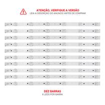 Kit 10 Barras De Led Barramento Tv 49k1us Completo - Novo