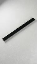 Kit 10 Barras Pinos Fêmea 40 Vias 2,54mm Preto Kit 10 Barras Pinos Fêmea 40 Vias 2,54mm Preto