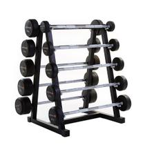 Kit 10 Barras Retas Montadas Emborrachadas Deluxe 10 - Wk031