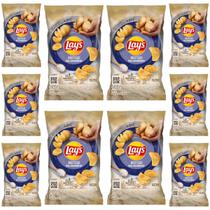 Kit 10 Batata Frita Lisa Lays Rústica Sal Marinho 68g Kit 10 Batata Frita Lisa Lays Rústica Sal Marinho 68g