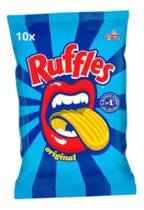 Kit 10 Batata Frita Ondulada Ruffles 32g Elma Chips