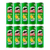 Kit 10 Batata Pringles Creme e Cebola 109g
